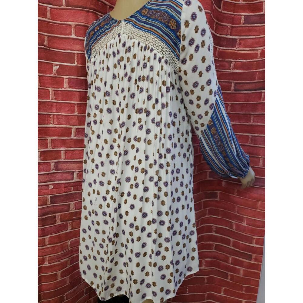 Free People Women’s Rain or Shine Printed Floral Tie Up Dress Size XS #C - Picture 8 of 12